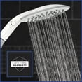 thumbnail image 6 of Waterpik RainFall White 2 settings Showerhead 1.8 gpm, 6 of 8