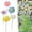 Multicolor, variant on Clearance! Haidf 5Pcs Metal Flowers, Garden Stakes, Metal Flowers for Outside, Garden Stakes Decorative, Metal Yard Decor, Outdoor Metal Art, Yard Art, Spring Outdoor Decor, Multi-Color