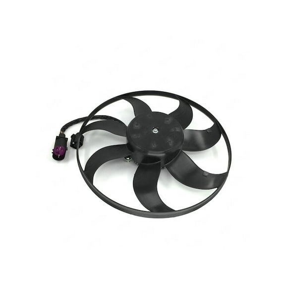 Left Auxiliary Fan Motor - Compatible with 2006 - 2013 Audi A3 2007 2008 2009 2010 2011 2012