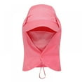 thumbnail image 1 of 360°Sun Protection Hat Fishing Shade Cap for Men  Removable Face Flap Neck Cover for Outdoor Gardening Camping, 1 of 5
