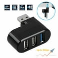 thumbnail image 1 of PENGXIANG USB Splitter 180° Rotatable 3.0 USB Port Expander Mltiport USB to USB Adapter Portable Hubs, 1 of 8