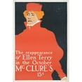 thumbnail image 3 of Earl Horter 11x14 Black Modern Framed Museum Art Print Titled - The Reappearance of Ellen Terry in the October Mcclure's 15 Cents (1907), 3 of 5