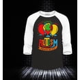 thumbnail image 2 of Shop4Ever Men's Accept Understand Love Autism Awareness Balloons Raglan Baseball Shirt X-Small Black/White, 2 of 4