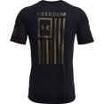 thumbnail image 4 of Under Armour 1370810004LG New Freedom Flag Black/Green Size LG Mens T-Shirt, 4 of 7