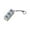 Clear, variant on Keyboard Clicker Squishy Fidget Toys for Adults Clear Black Mechanical Key Toy Office Desk Accessory Tactile Sensory Gadget with LED Light 1 Pack