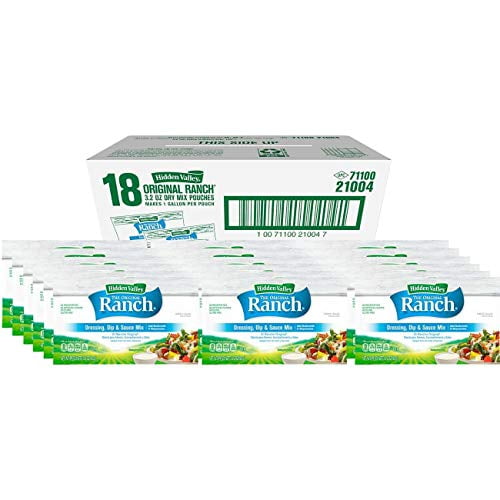 Hidden Valley, Ranch Original Dry Mix, Gluten Free, 1 Gallon (18 Count