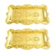 thumbnail image 5 of Bandeja para servir, soporte decorativo para tartas, plato para servir para bodas, eventos y fiestas. Dorado, 5 of 9