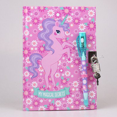Cuaderno de notas con diseño creativo para escuelas primarias, secundarias y preparatorias de Smiggle Australia y Nueva Zelanda Diario secreto para niños