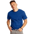 thumbnail image 2 of Hanes 2-Pack T-Shirt Beefy-T Adult Pocket Short Sleeve 100% Ringspun Cotton, 2 of 4