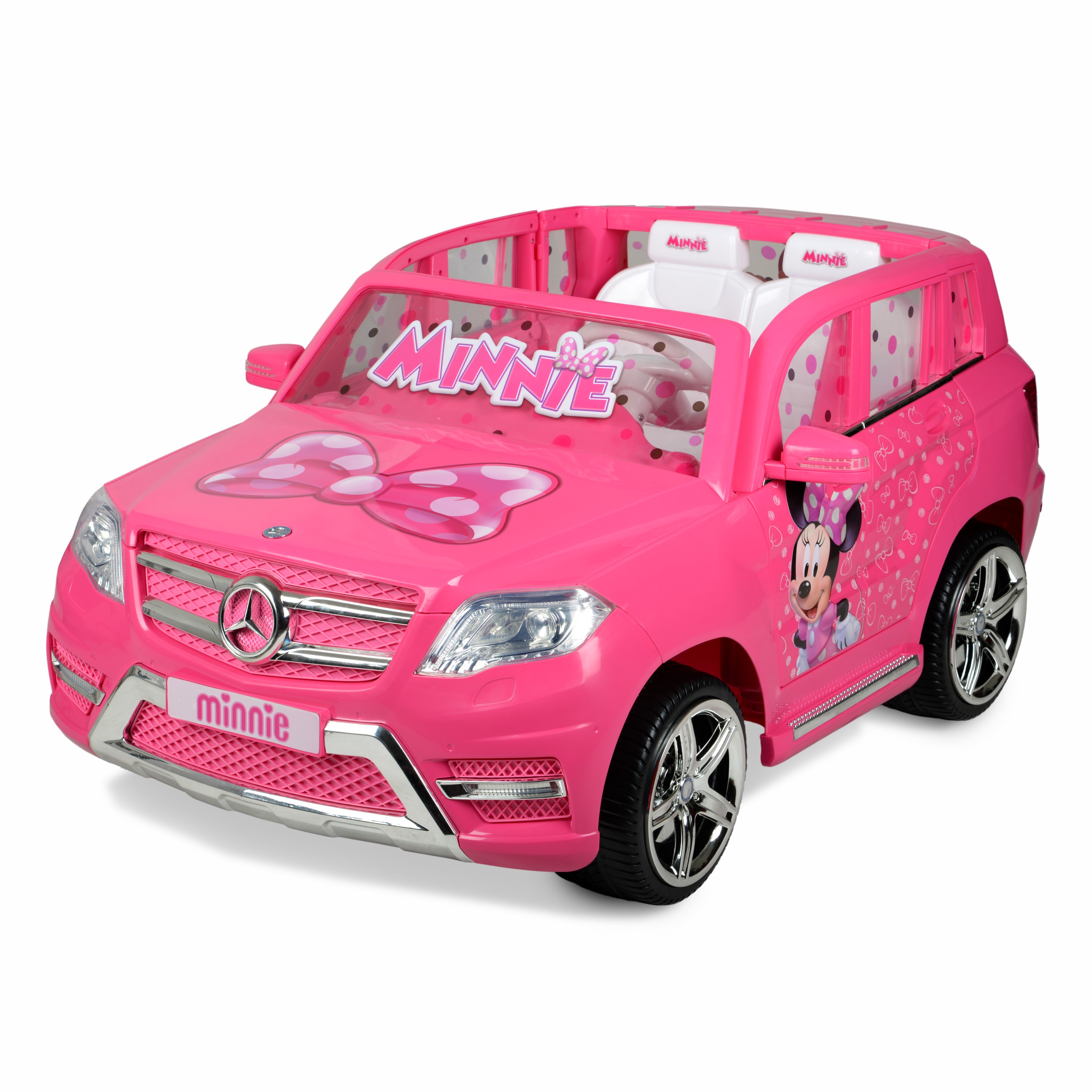 12 Volt Minnie Mouse Mercedes Battery Powered Ride On - Your little ones will ride in Luxury! - image 5 of 6