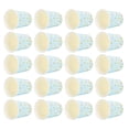 thumbnail image 3 of Paper Coffee Cups, Disposable Hot Cups Disposable Cup Water Paper Cups 3.3 X 2.9 X 2.9In  For Tea For Water For  For Coffee Pink,Blue,White, 3 of 8