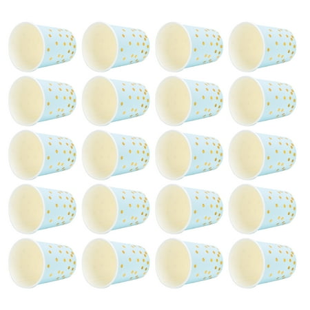 Paper Coffee Cups, Disposable Cup 20Pcs Water Paper Cups Disposable Hot ...