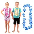 thumbnail image 3 of Tnobhg Hawaiian Leis Necklace Colorful Faux Silk Flower Lei Decoration Summer Fake Flower Necklace Beach Pool Party Decorations Supplies, 3 of 7