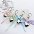 thumbnail image 4 of YIEMEEN Bowknot Heart Charm Keychains Cute Pendant Fashion Jewelry for Women Girls, 4 of 17