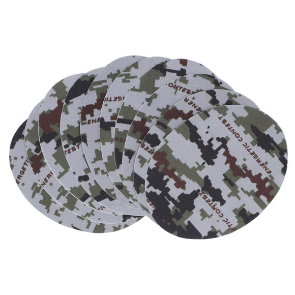Lot de 10 patchs camouflage pour réparation de vêtements, pantalons, Couettes