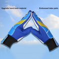 thumbnail image 3 of Clearance hand protector under $6,Soccer Goalkeeper Gloves 1 Pair Goalkeeper Gloves Breathable Impact Non Slip Texture Football Training Gloves Gloves For Kids 1PC, 3 of 4