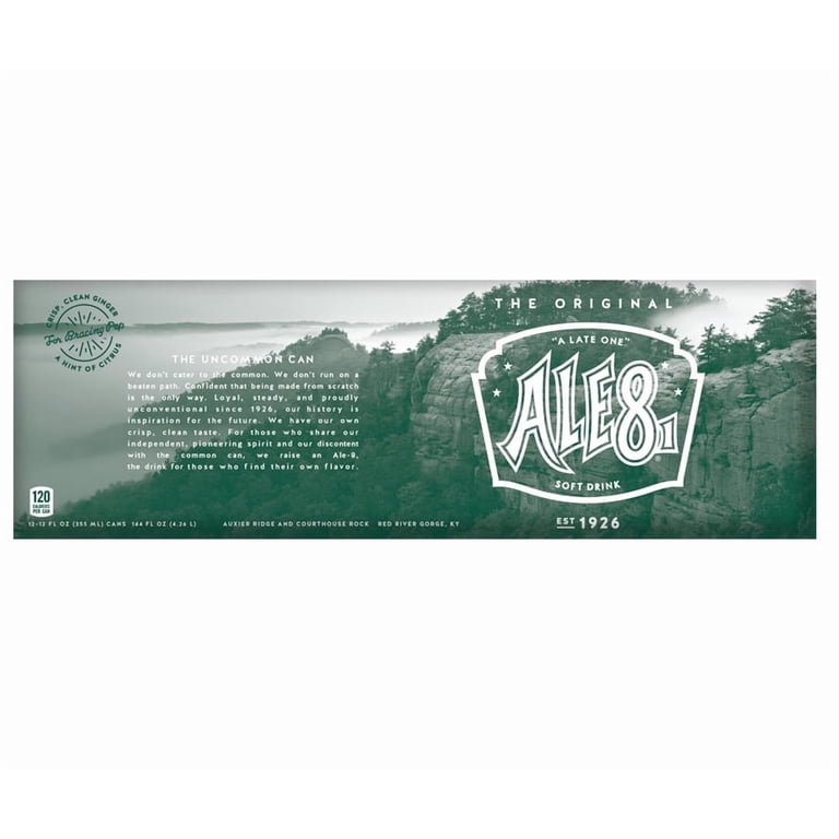 8/1【いろは】カンデル 12袋 Ale-8-One Ginger Ale Soda, 12 Fl Oz Cans, 12 Pack Soft Carbonated