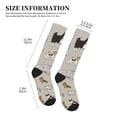 thumbnail image 4 of Pofeuu Dog Animal Print Compression Socks for Women & Men Circulation - Best Support for Nurses,Running,Athletic,Sports, 4 of 7