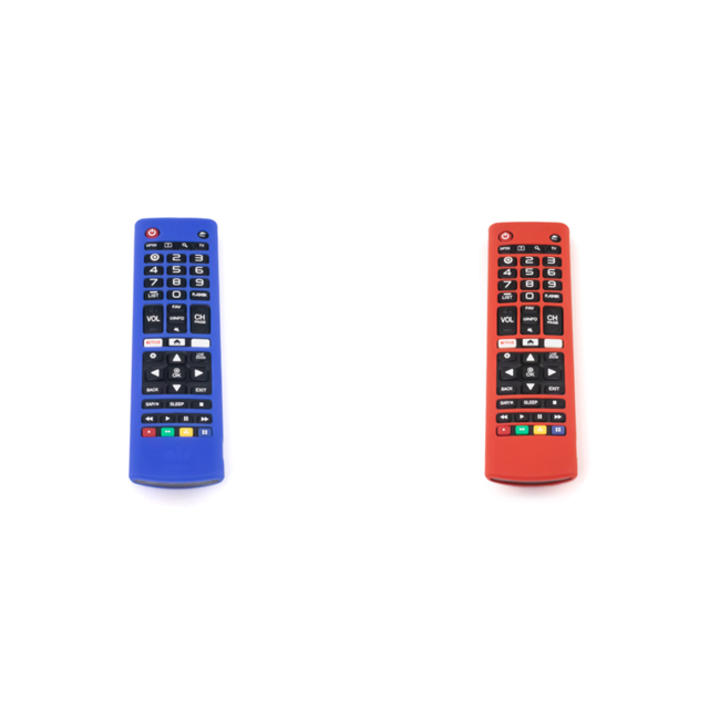 Funda protectora de silicona para mando a distancia de TV AKB75095307 color azul