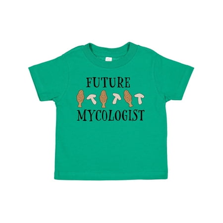 

Inktastic Future Mycologist- Mushrooms and Morels Gift Toddler Boy or Toddler Girl T-Shirt