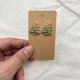 thumbnail image 1 of Pendientes de árbol de Navidad acrílicos de Europa y Estados Unidos, pendientes de joyería, 1 of 6