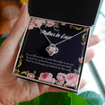 thumbnail image 2 of To My Mother-in-Law You are Different Infinity Knot Necklace Message Card, 2 of 17