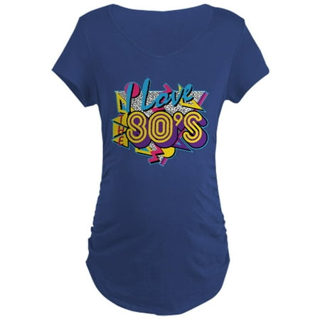 

CafePress - I Love The 80S Maternity Dark T Shirt - Maternity Dark T-Shirt