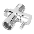 thumbnail image 4 of Válvula de tres vías, válvula desviadora de grifo de 3 vías Válvula desviadora Reemplazo del sistema de ducha Funcionalidad inteligente, 4 of 8