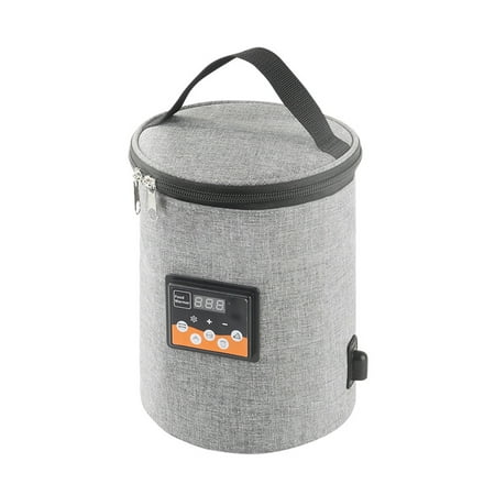 

Walmeck Portable Oven Car Food Warmer Oven with Digital Display Preset Electric Car Heating Lunch Box for Road Trip Camping Picnic On The Go Office Work