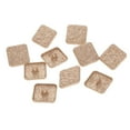 thumbnail image 2 of GUOOL 10pcs Golden Square Shank Button Sewing Fastener 2x2cm Jeans Bags Hats Accessory, 2 of 9