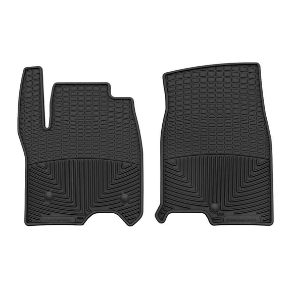 WeatherTech All-Weather Floor Mats compatible with Escalade-V ESV, Escalade-V, Escalade, Suburban, Yukon - 1st Row (Driver & Passenger), Black