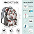 thumbnail image 6 of Competition Ready Backpack for Teens - Waterproof & Lightweight with Sports Team Prints - Breathable Shoulder Straps for School & Training, 6 of 6