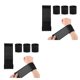 thumbnail image 3 of Wosthever 4Pcs Sport Wristband Adjustable Elastic Wrist Support Activities Hiking Home Fitness Outdoor Breathable Carpal Protector 2piezas, 3 of 6