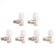 thumbnail image 1 of VáLvula de Radiador TermostáTico 6 Piezas 15Mm X 1/2 Pulgadas VáLvula de Radiador TermostáTico de ÁNgulo TermostáTico TRV para Oficina Casa, 1 of 8