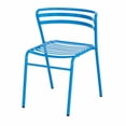 thumbnail image 3 of Safco CoGo Steel Outdoor/Indoor Stack Chair, White, 2/Carton, 3 of 4