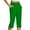 Green, variant on Beollynier Women's Capri Yoga Pants Stretch High Waist Workout Lounge Pants Oversize S to 5XL Comfortable Colorful Activewear for Casual Wear