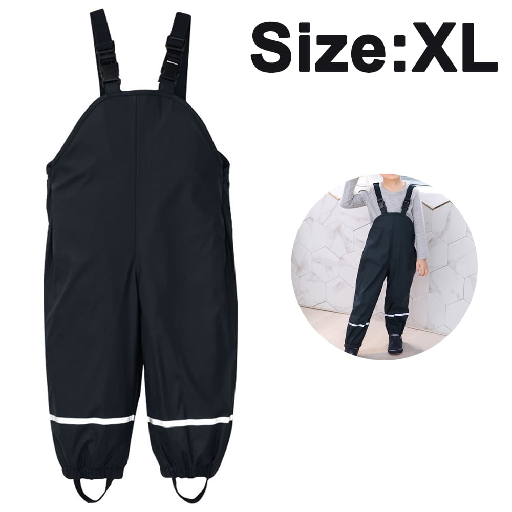 XL - rose - Pantalon de Pluie Imperméable pour Enfant Garçon et