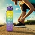 thumbnail image 2 of Utoimkio Sports Water Bottle Portable Outdoor Water Bottle for Adult & Kids,BPA Free Leak Proof Lightweight Bottles for Camping,Cycling,Fitness,Gym,Yoga, 2 of 3