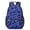 Blue and Blue, variant on Blue and Blue Leopard Print 17" School Backpacks for Teens,Waterproof Oxford Fabric,S-Shape Padded Straps for School,Travel,Hiking,Camping