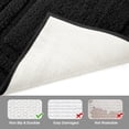 thumbnail image 4 of Alfombra de baño HOMEIDEAS, 2 piezas, supersuave y absorbente, antideslizante, 4 of 8
