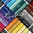 thumbnail image 4 of Castle Art Supplies Seascapes Themed 24 Colored Pencil Set in Tin Box, 4 of 6