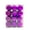 Purple, variant on Avtoify Christmas Tree Balls, 24Pcs Christmas Tree Bauble Hanging Home Party Ornament Decor Red 1.18in