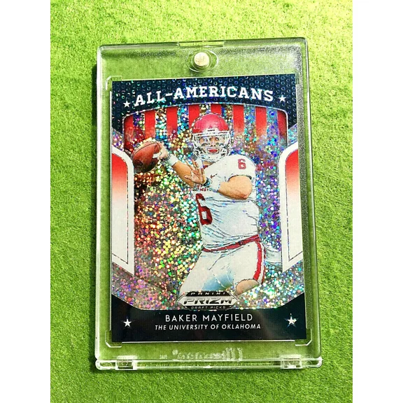 BAKER MAYFIELD PRIZM WHITE SPARKLE #/15 SSP BROWNS 2019 Panini Prizm Draft Picks