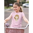thumbnail image 2 of Girl With A Pet Bird T-Shirt Juniors -Image by Shutterstock,  x-Large, 2 of 4