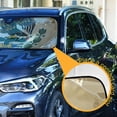 thumbnail image 3 of Eagle Kraft Paper Car Windshield Sun Shade Reflector Sunshade Foldable for Front Keeps Vehicle Cool, 3 of 8