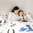 thumbnail image 5 of Homewish Western Cowboy 3-Piece Full Size Comforter Sets for Kids Children Teens,Rustic Farmhouse Bedding Comforter Set,Southwestern Theme Lightweight Bedding Sets,Super Cozy Room Decor,Reversible, 5 of 8