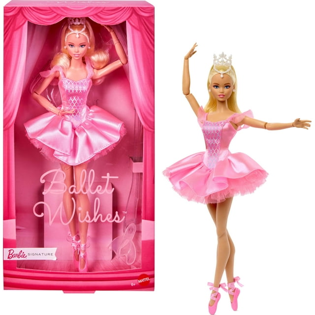 Muñeca moderna Barbie Signature Ballet Wishes con tutú