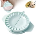 thumbnail image 2 of Dumpling Maker Press 2 in 1 Dough Cutter Sealer Pierogi Calzone Mold Large Bpa Free Plastic Empanada Maker Hand Pie Machine for Chinese Dumplings Potstickers Ravioli Kitchen Tool, A Dumpling Mold, 2 of 5