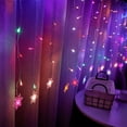 thumbnail image 4 of Halloween Decorations Clearance Sale  4Meters 96LED Christmas Snowflake String Lights Winter Fairyland Home Decor, 4 of 8