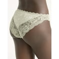 thumbnail image 4 of Joyspun Women's Microfiber and Lace Cheeky Panties, 3-Pack, Sizes XS-3XL, 4 of 4
